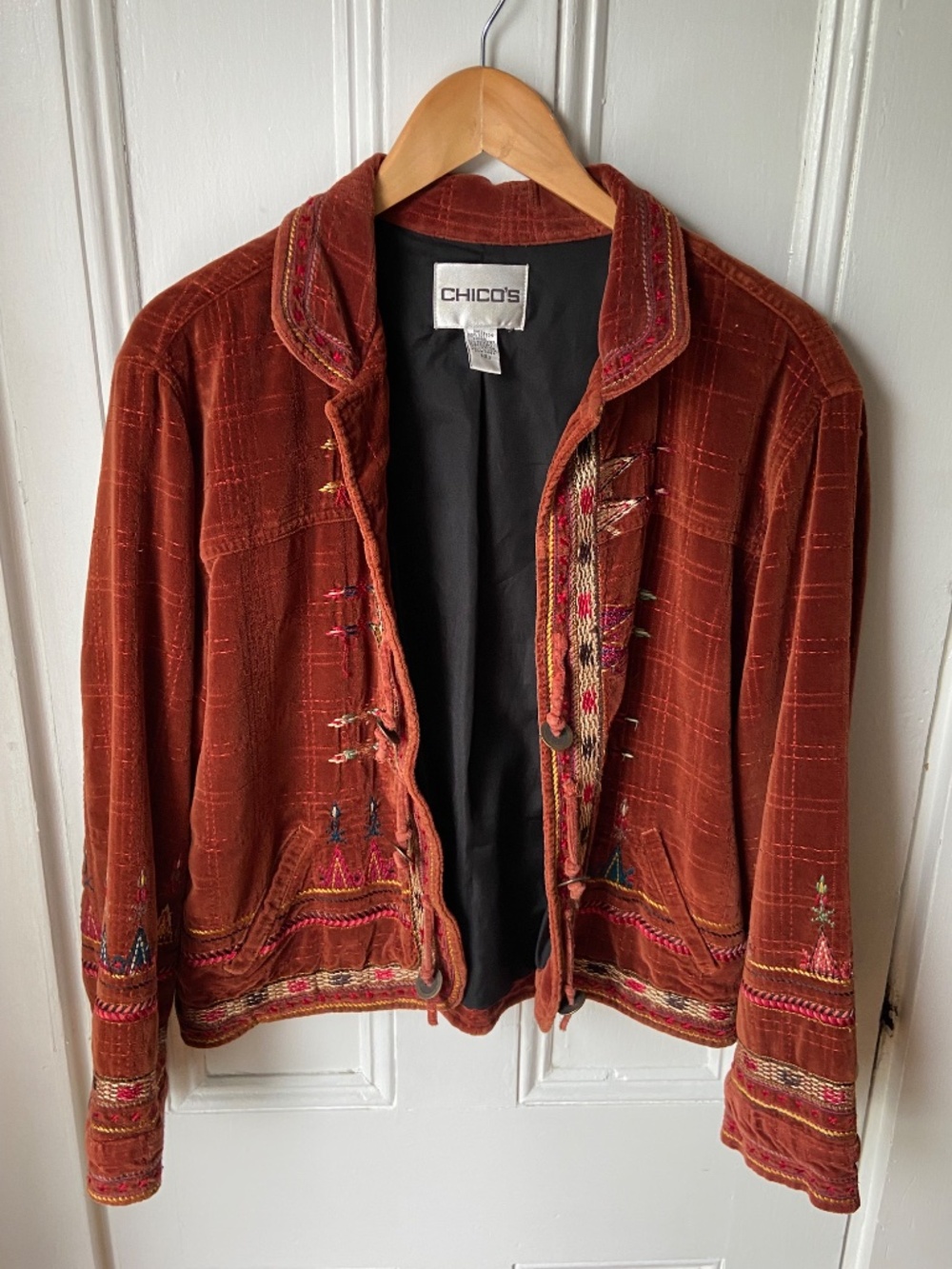 Vintage Chico's Boho Jacket - Picture 2 of 9